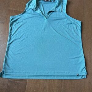 Travis Mathew Women’s Sleeveless Polo Tank - XXL Golf Tennis